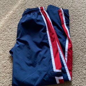 Boys Vintage Nike Windbreaker Track Athletic Sweatpants